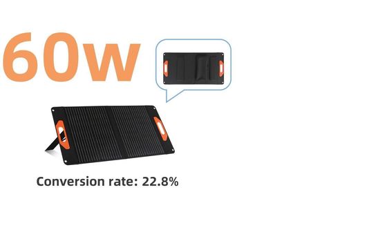 Moduł słoneczny o mocy 60 W, 100 W, 200 W, w całości czarny, z monokrystalicznym krzemieniem