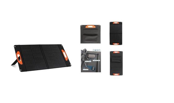 Moduł słoneczny o mocy 60 W, 100 W, 200 W, w całości czarny, z monokrystalicznym krzemieniem