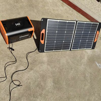 Czarny pojedynczy kryształowy panel słoneczny 100W pojedynczy krystaliczny ogniwo słoneczne z krzemu