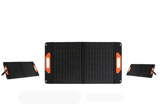 Zasilanie Monokrystaliczny silikon składane panele słoneczne do kempingu RV 60W 100W 200W