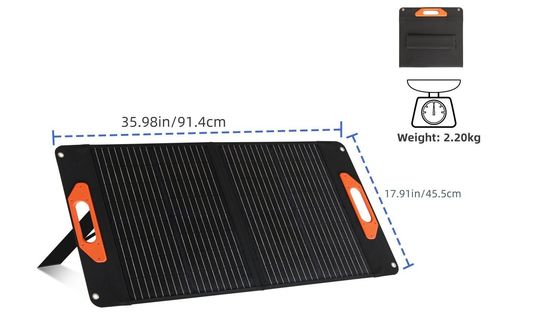 Zastosowanie Monokrystaliczne ogniwo słoneczne 60W 100W 200W