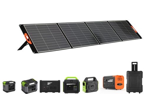 Monokrystaliczny moduł fotowoltaiczny z krzemu 100W 200W 300W Panely słoneczne rządowe