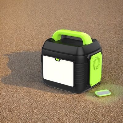 220V 600W 300W 2200W Mobilna elektrownia kempingowa z panelem słonecznym i światłem LED