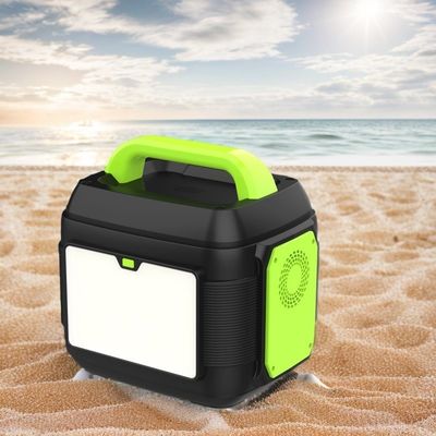 600W magazynowanie energii zasilanie mobilne awaryjne z akumulatorem 300W i ładowarkami słonecznymi 200W