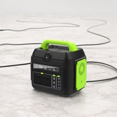 600W magazynowanie energii zasilanie mobilne awaryjne z akumulatorem 300W i ładowarkami słonecznymi 200W