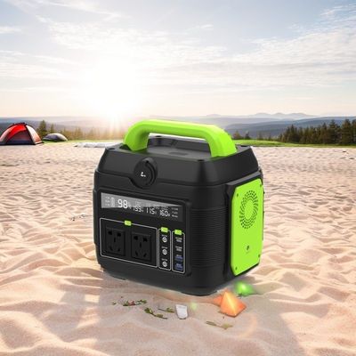 600W magazynowanie energii zasilanie mobilne awaryjne z akumulatorem 300W i ładowarkami słonecznymi 200W
