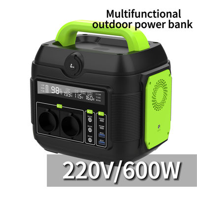 Przenośna 220V 600W stacja zasilania słonecznego na kemping zewnętrzny do ładowarki awaryjnej i magazynowania energii