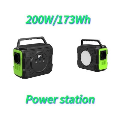 Zmodyfikowana fala AC wyjście 200W magazynowanie energii awaryjna elektrownia mobilna na zewnątrz