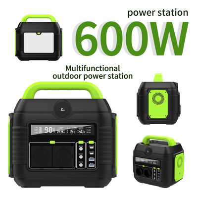 600W Outdoor Camping Przenośna Elektrownia 500W Power Bank S6 Typ gniazda Południowa Afryka