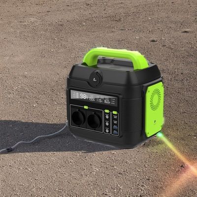 Przenośna elektrownia o mocy 600 W z technologią MPPT i czystym falownikiem fal sinus