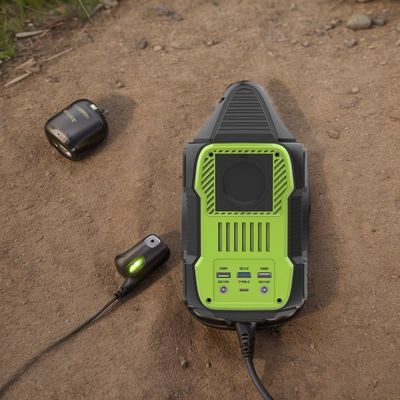 Zewnętrzna przenośna elektrownia z wyświetlaczem z ciekłymi kryształami i wysoką mocą 2200W