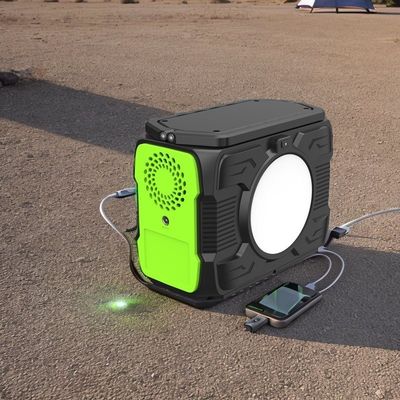 Przenośna elektrownia o mocy 200 W z wejściem/wyjściem typu C 5V/2,4A i wyjściem QC3.0 5V/3A