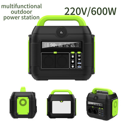 Elektrownia słoneczna na zewnątrz Przechowywanie energii Przenośny mobilny akumulator litowo-jonowy 576wh