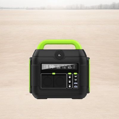 600W Przenośna Elektrownia Camping/RV Duża pojemność Bateria litowa Ładowarka awaryjna dla telefonów komórkowych Komputer DC Wyjście USB/Type-C Wysoka moc