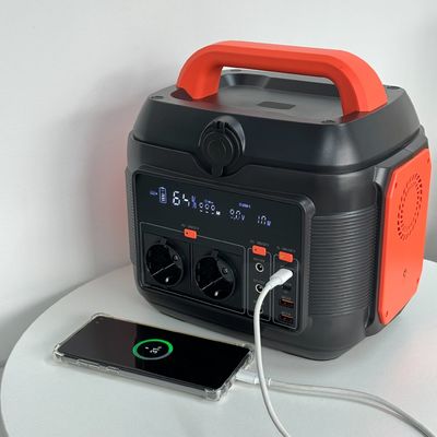 600W/300W/2200W przenośny generator zasilania energią słoneczną do awaryjnych kempingów, domów i kamperów