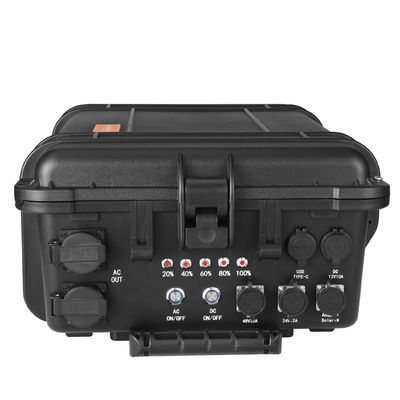 AC Pure Sine Wave Output 2000W Przenośna elektrownia z dostosowaniem akceptowana