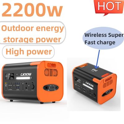 220V generator słoneczny zaprojektowany do biura 2200W przenośna stacja ładowania w konkurencyjnym