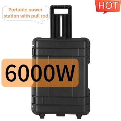 6000W wielofunkcyjny zewnętrzny przenośny generator słoneczny z prądem bieżącym 15A Max