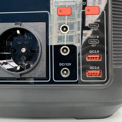288wh wielofunkcyjna elektrownia słoneczna o mocy nominalnej 576wh i ładowaniu 600W