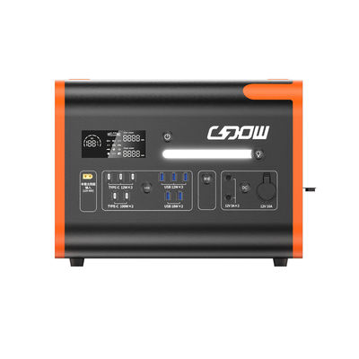 2000W przenośna elektrownia szybkie ładowanie 1500W zasilanie awaryjne UPS w pomieszczeniach wewnętrznych / zewnętrznych