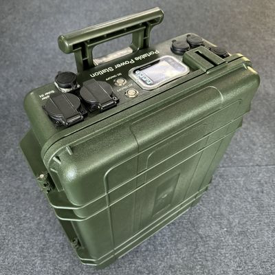 Przenośne źródło zasilania Oświetlenie zewnętrzne Oświetlenie wewnętrzne Generator mobilny 3000W Elektrownia słoneczna Czarny (przystosowany)