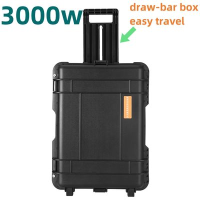 6000W LiFePO4 Akumulator Wojna szczytowa 4000W 7000W Elektrownia mobilna kempingowa na zewnątrz