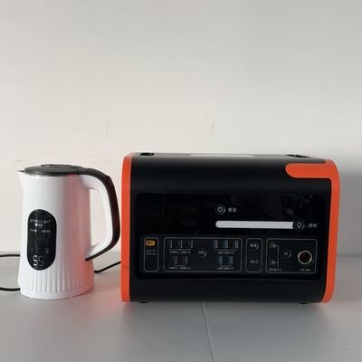 Ładowanie AC/DC/Type-C/PV Przenośne zasilanie 2200W do awarii w gospodarstwie domowym i więcej