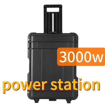 3000W przenośna elektrownia magazynowa energii Czarny Dostosowywalny CE.Un38.3 Certyfikowany