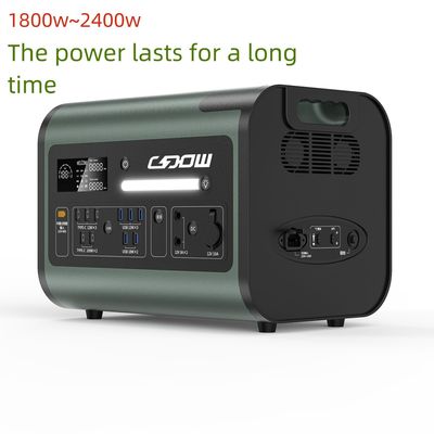 Generator słoneczny do urządzeń gospodarstwa domowego 2200W Przenośne źródło zasilania