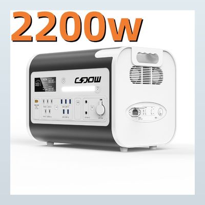AT22 Przemienną zewnętrzną elektrownię z panelem wyjściowym AC i litowo-żelazowo-fosforowym akumulatorem