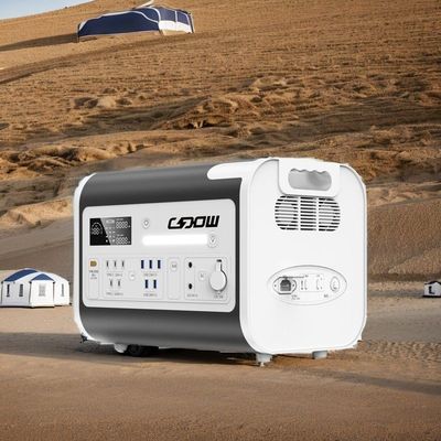 2200W wysokiej mocy przenośna elektrownia LiFePO4 dla głównych i rozwiązań słonecznych