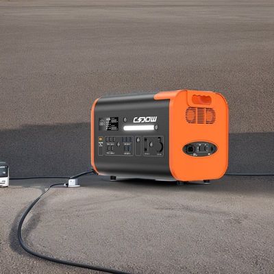 LiFePO4 akumulator awaryjny Generator słoneczny dla obozowiska 1000W 2200W Przenośna elektrownia