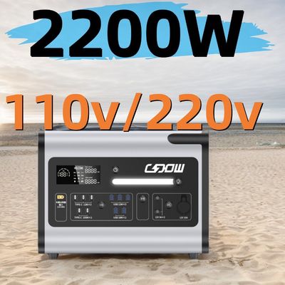 Elektrownia słoneczna o mocy 2000 W dla rodzin w nagłych wypadkach Bateria LiFePO4 i bezpieczna ochrona BMS