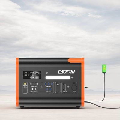 USB i typ C 2000W Mini Litium Battery Generator dla domu / na zewnątrz / kempingu / nagłych wypadków