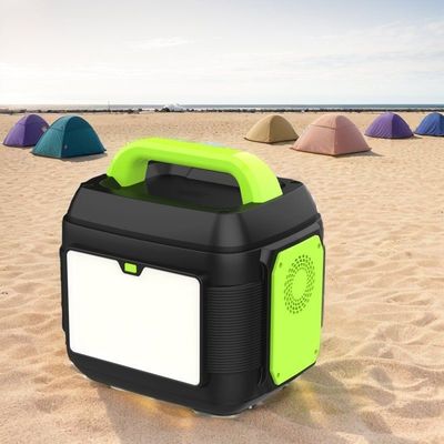Płynny wyświetlacz kryształowy 600W przenośny generator słoneczny do obozowania na zewnątrz i w stanie gotowości