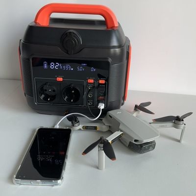 Przenośna elektrownia 600W 150W 200W 300W Generator Panele słoneczne do obozowania i domu