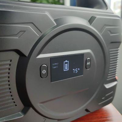 300W przenośna elektrownia słoneczna z wyjmowaną baterią i wyświetlaczem LCD