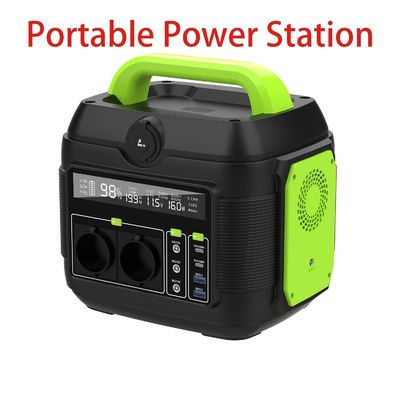 Przenośna elektrownia do przygód na świeżym powietrzu 150W 200W 300W 600W zasilana panelem słonecznym