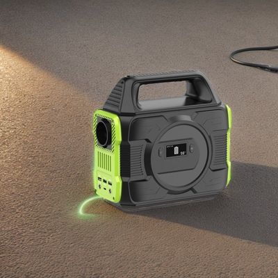 MPPT 300W Mini przenośna bateria litowa elektrownia dla systemu kopii zapasowej władzy domowej