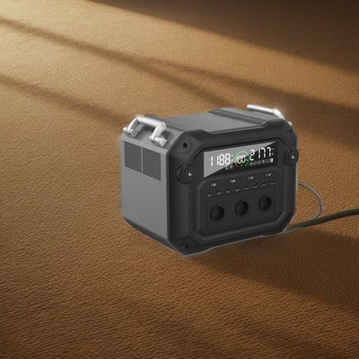 Moc wyjściowa prądu przemiennego 2500W 2340wh zewnętrzna przenośna elektrownia Ionów magazynowanie energii słonecznej
