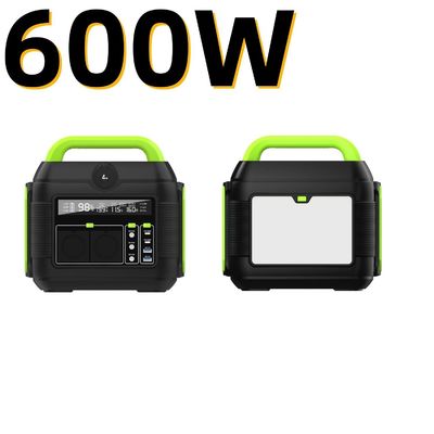 600W ternary baterii litowej Elektrownia dla kempingu na świeżym powietrzu i rodziny Najlepszy wybór