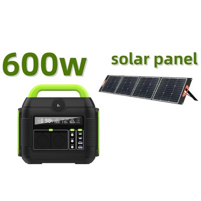Przenośny generator słoneczny o dużej mocy o mocy 600 W, zapewniający beztroską podróż po Ameryce Południowej
