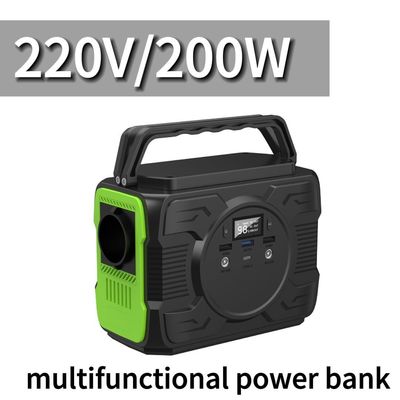 200W LiFePO4 Battery Pack Outdoor Camping Power Bank dla CPAP/LED/Rybactwa/Laptopa