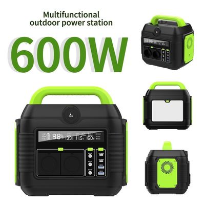 Elektrownia przenośna o wysokiej mocy 600W 561wh z awaryjną baterią litową