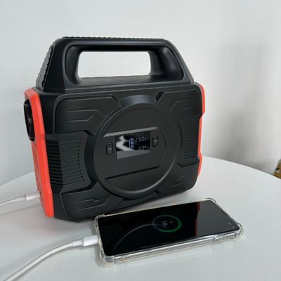Wysokiej mocy 300W Balkon RV Generator magazynowania energii z oświetleniem LED Prąd mobilny AC wyjście S3
