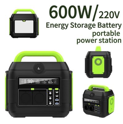 500W wielofunkcyjny przenośny bank zasilania z 600W gniazdkiem prądu przemiennego opcjonalnie i zużycie