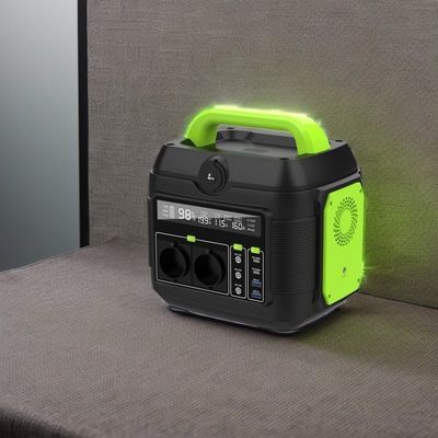 Przenośny generator ogniw słonecznych 600W Wielofunkcyjna elektrownia do przygód na świeżym powietrzu