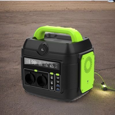 Przenośny generator ogniw słonecznych 600W Wielofunkcyjna elektrownia do przygód na świeżym powietrzu