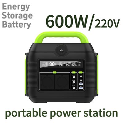 600W wielofunkcyjny przenośny system magazynowania energii słonecznej z adapterem i S6