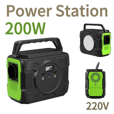 200W akumulator do naładowania Generator słoneczny Przenośna elektrownia do użytku domowego i zewnętrznego